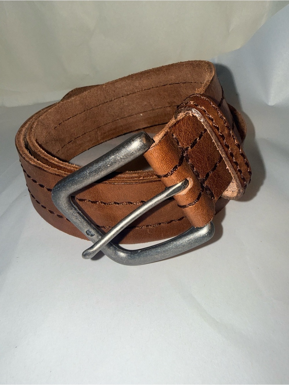 Aeropostale Brown Genuine Leather Belt Made in Australia Western Boho